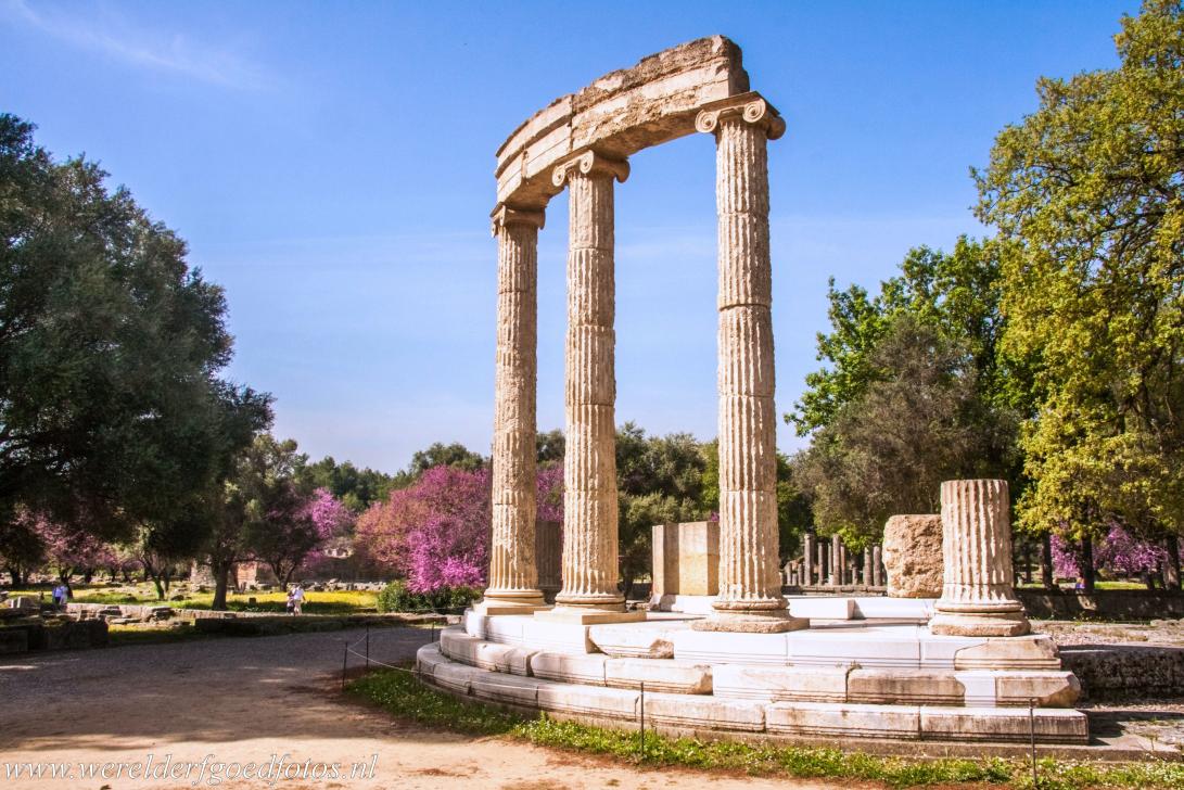 Ruínas do Templo de Zeus em Olímpia